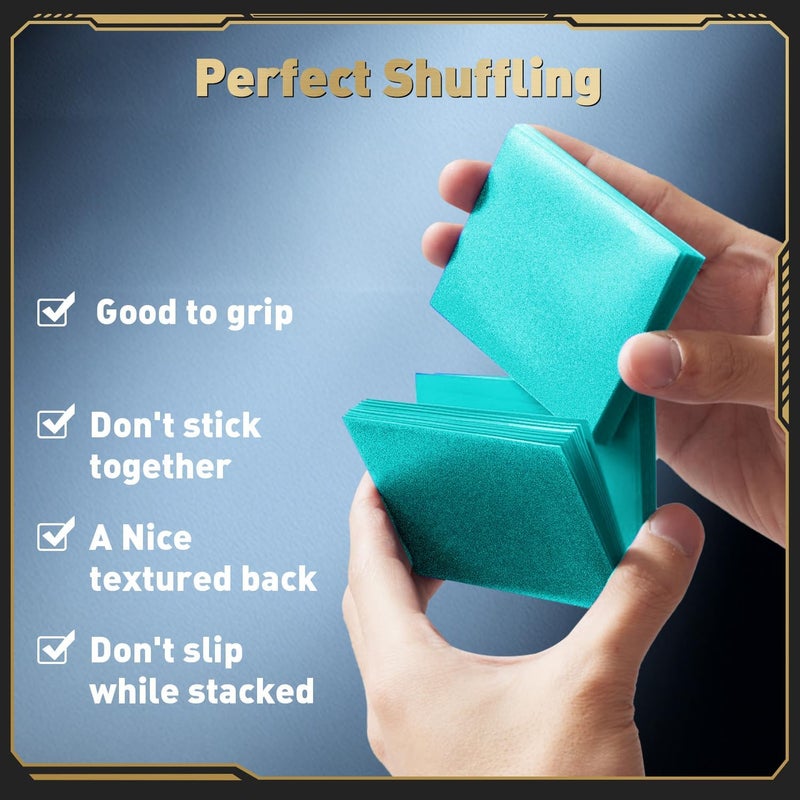 COLQU 600ct Matte Card Sleeves, 6 Colors Card Sleeves fits MTG, TCG Cards Sleeve, Deck Sleeve Protectors for Baseball, Sports, Trading, Game, MTG Cards - Image 2
